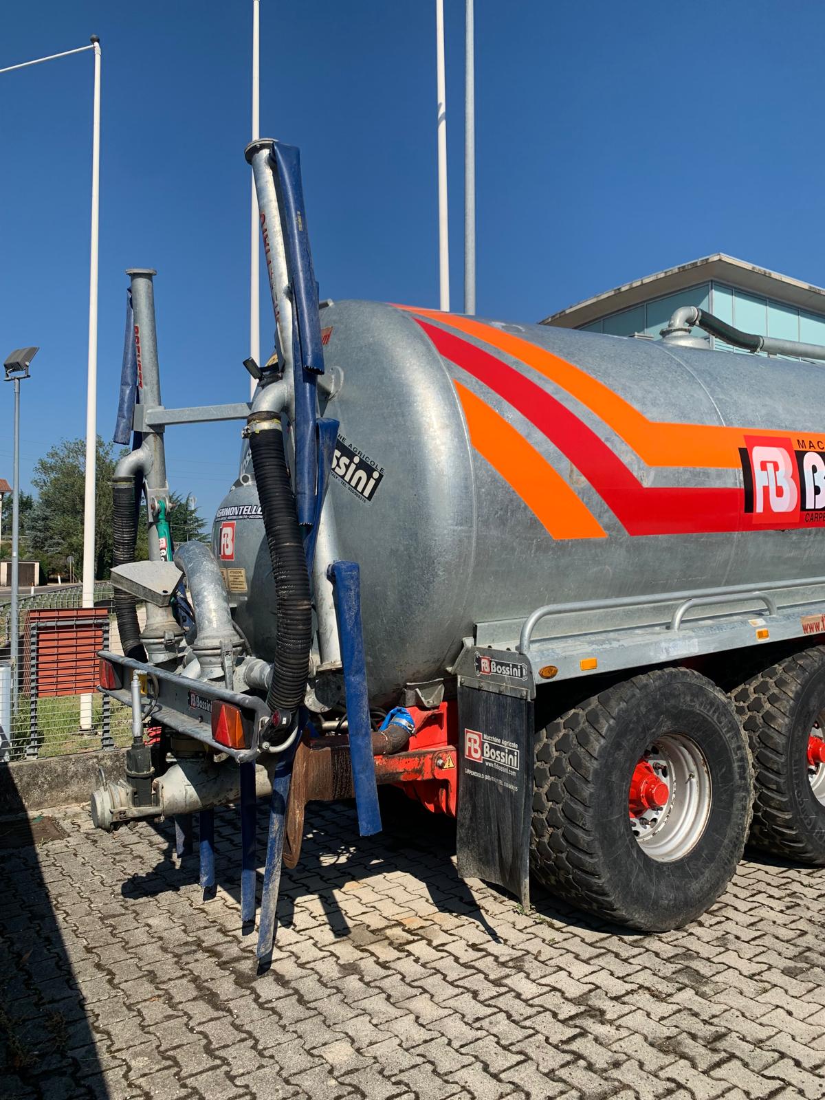 CARRO BOTTE USATO BOSSINI HL 200 ZINCATO IN OTTIME CONDIZIONI immagine 4