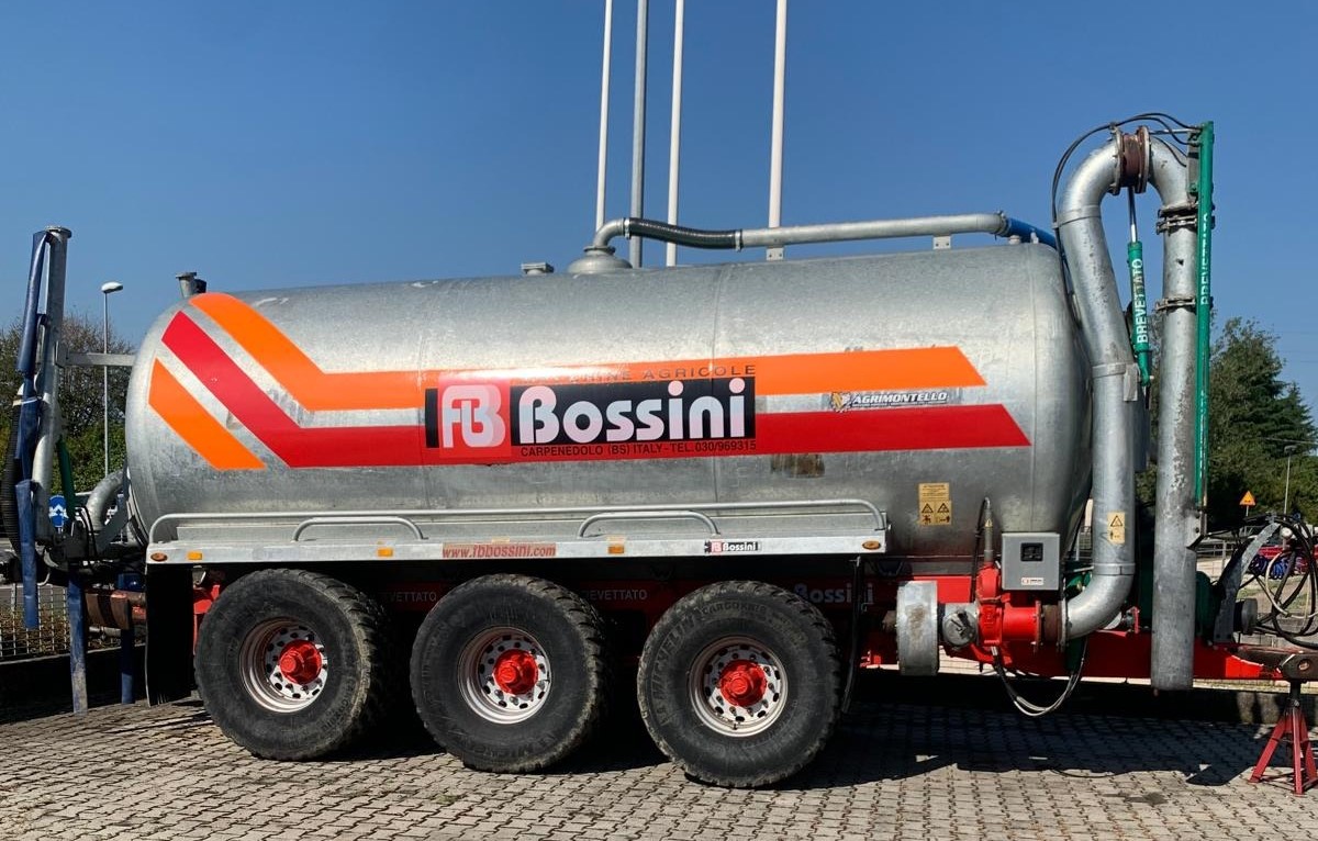 CARRO BOTTE USATO BOSSINI HL 200 ZINCATO IN OTTIME CONDIZIONI